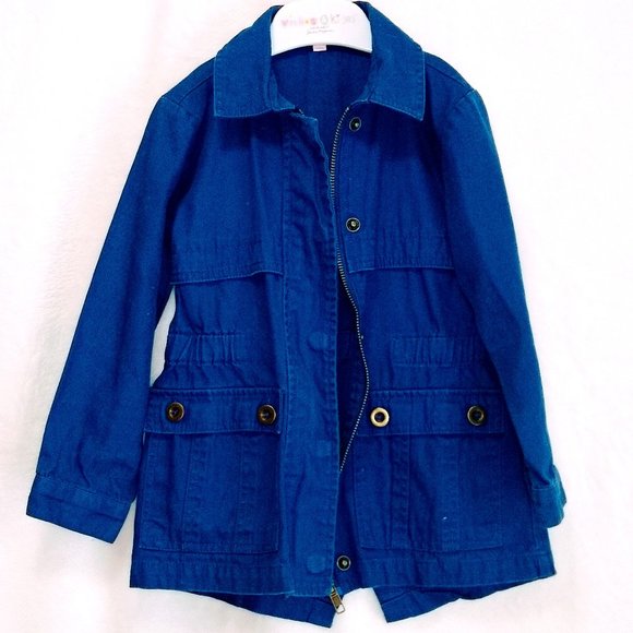 DownEast Other - 🌺🌷 Blue Parka jacket coat Girls